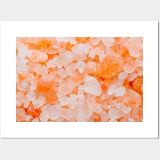 Himalayan Pink Salt Rock Crystals Photograph Posters and Art